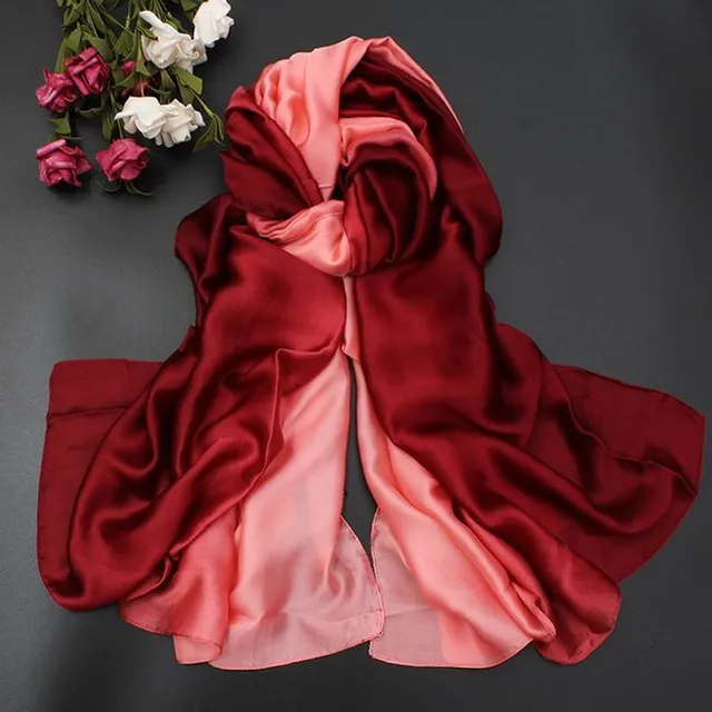 Silk XXL scarf