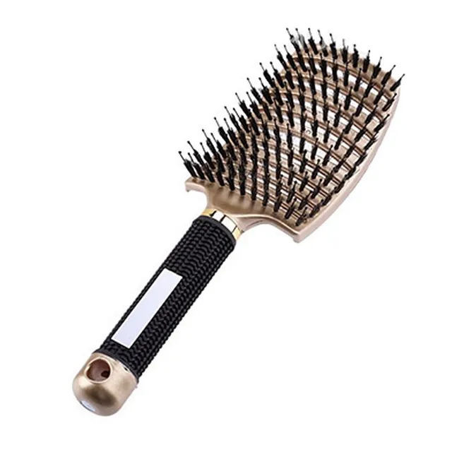 Hairdressing massage brush - antistatic bristles