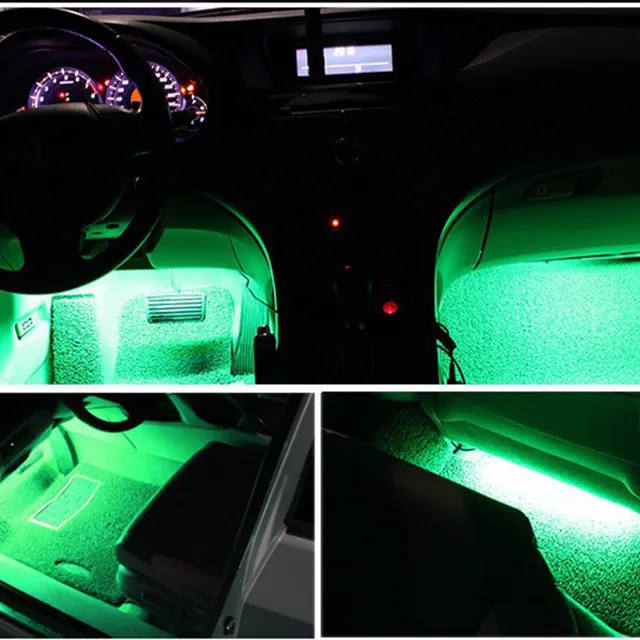 LED lighting for the interior of the car