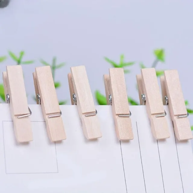 A set of handy mini wooden pegs ideal as decoration or for making Eligius