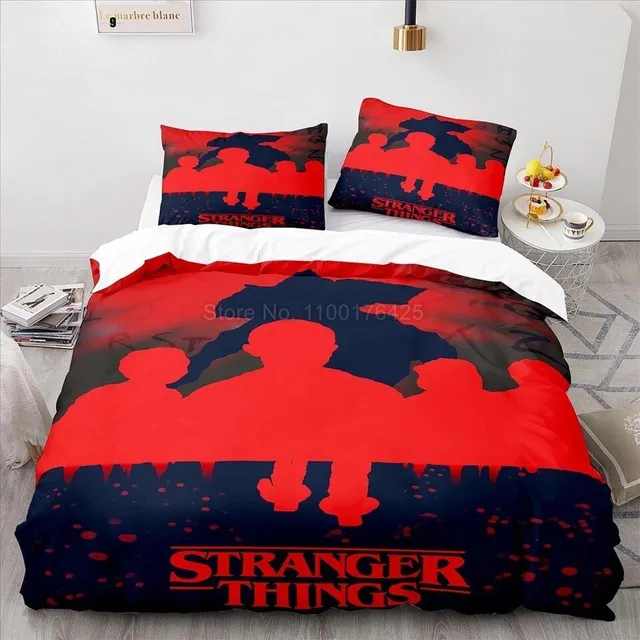 Stylish bed linen with Stranger Things Kelly print