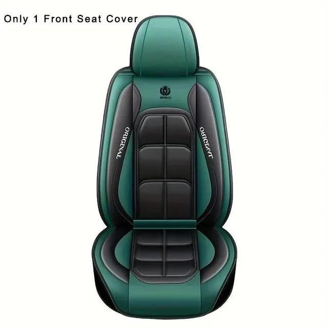 Husă universală frontală pentru scaun auto din piele ecologică - protejează și înfrumusețează