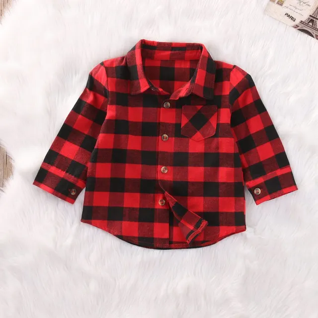 Baby cute fashion shirt with long sleeves