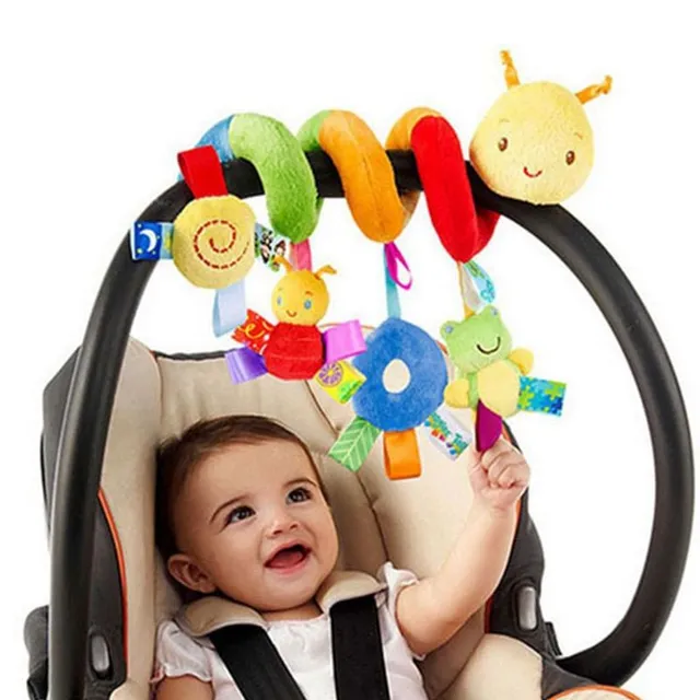 Spirală pentru cărucior cu jucării pentru copii - diferite modele