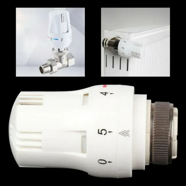 Thermostatic radiator valve M30 x 1.5 with pneumatic temperature control