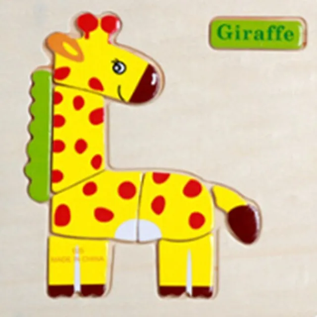 Wooden puzzle for children - Animals