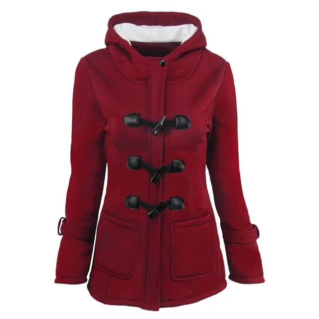 Ladies winter coat Berry