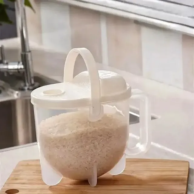 Multifunctional rice sieve for quick and easy washing