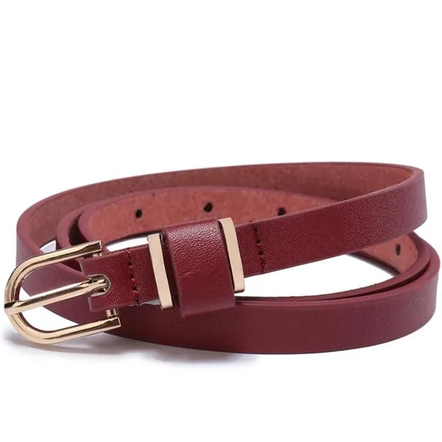 Women's Leather Belt Theom