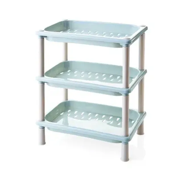 Practical plastic floor organizer - suitable for every room in the home