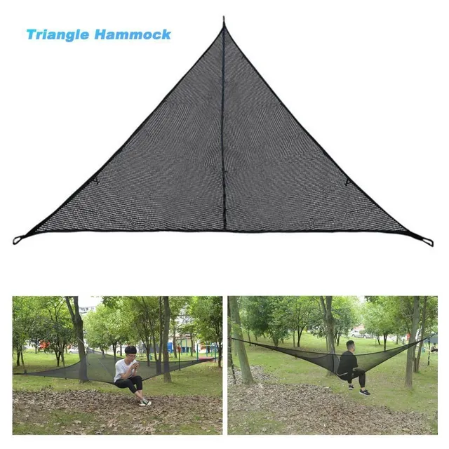 Trojuholníková hojdacia sieť Aerial Hanging Bed Sky Tree Tent
