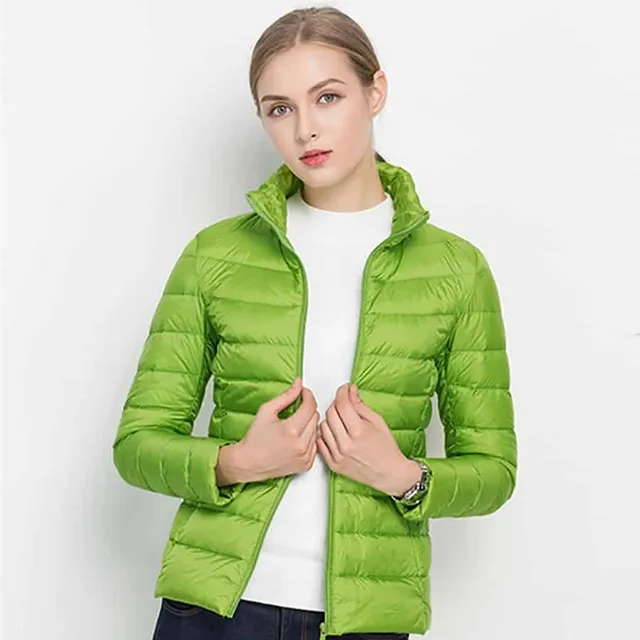 Women's down jacket Evergreen