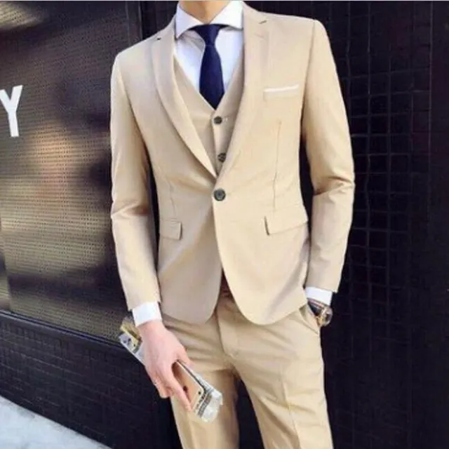 Set de lux pentru bărbați - sacou formal + vestă + pantaloni