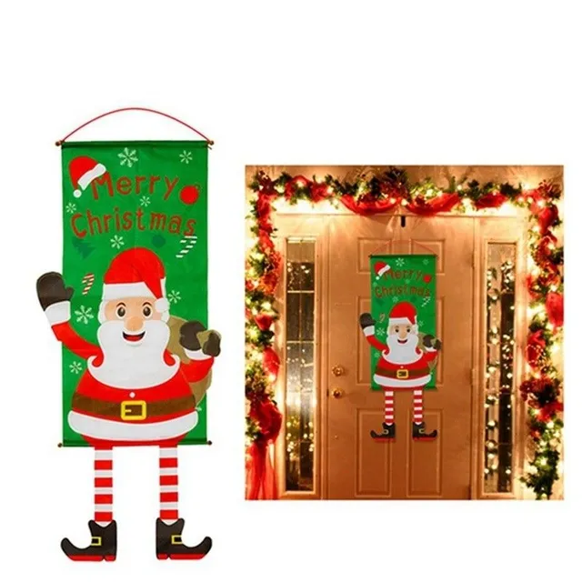 Christmas decorations for doors