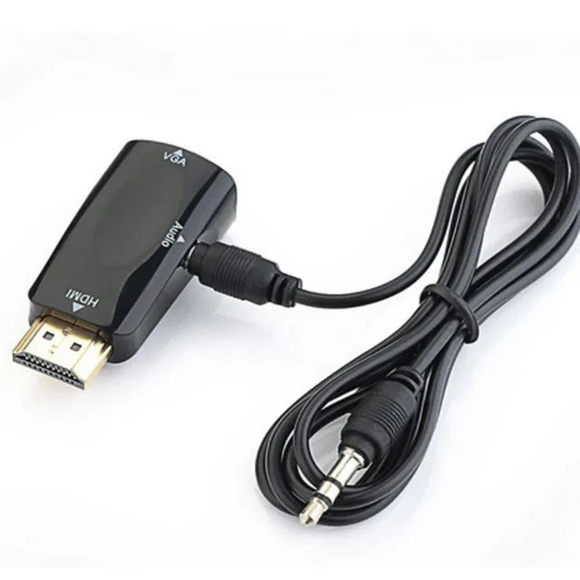 Adaptér HDMI VGA samec a samice - 2 barvy