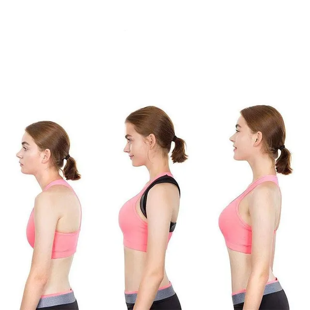 Posture correction, orthopedic belt for back straightening
