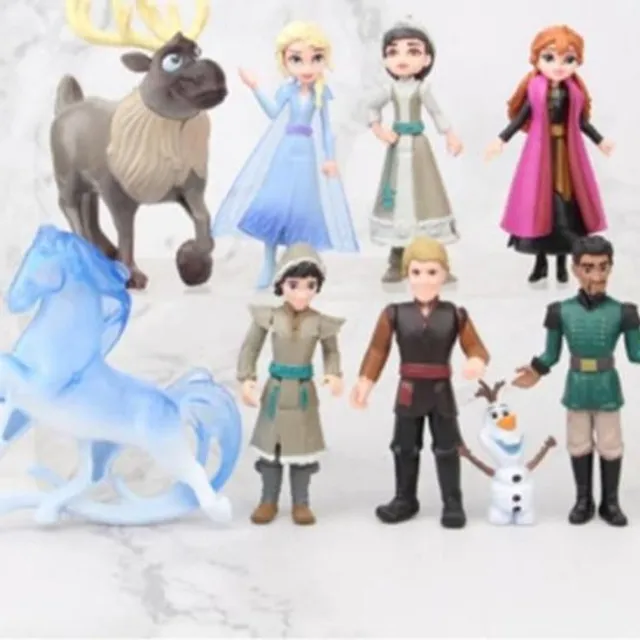 Sada figúrok z Frozen Ľadového kráľovstva 9pcs-5-11cm