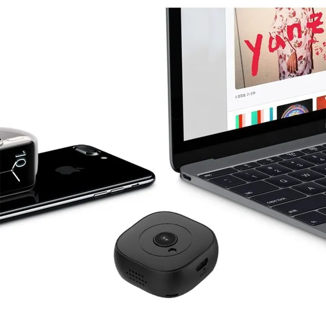 Mini camera with Wifi connection, motion sensor and night vision