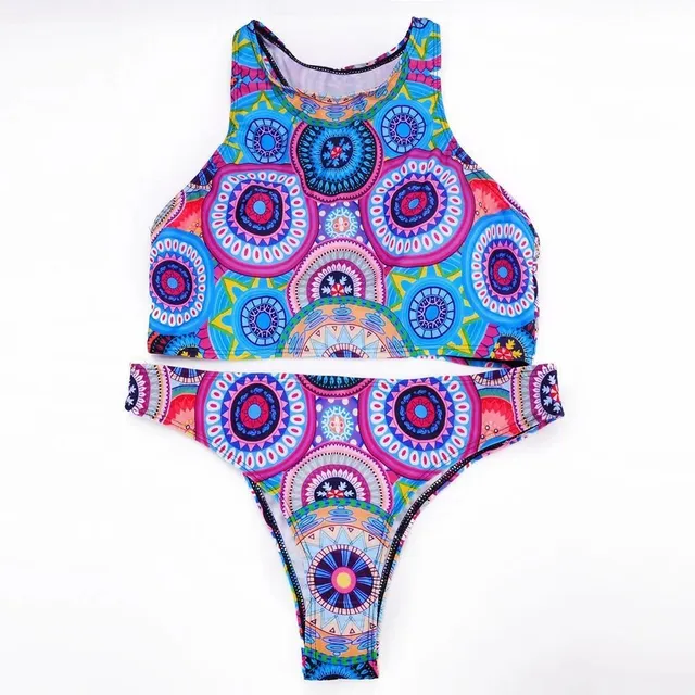 Bikini brazilian de lux cu mandala