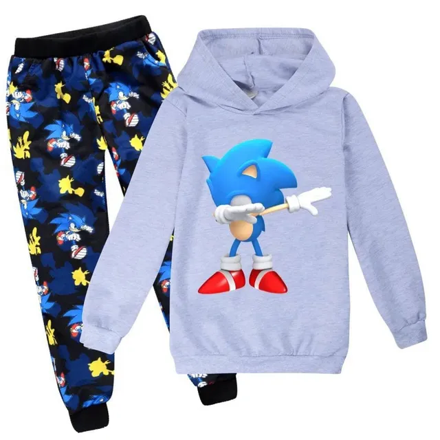 Piżamy dziecięce Sonic dla chłopców i dziewcząt