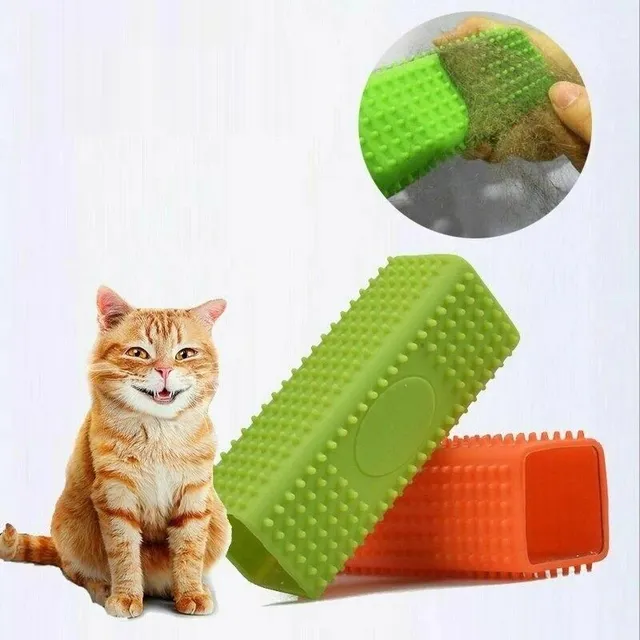 Silicone hairbrush