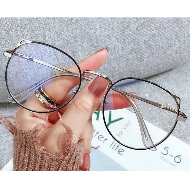 Nowoczesne damskie okulary przeciwsłoneczne z antyblaskiem black-silver
