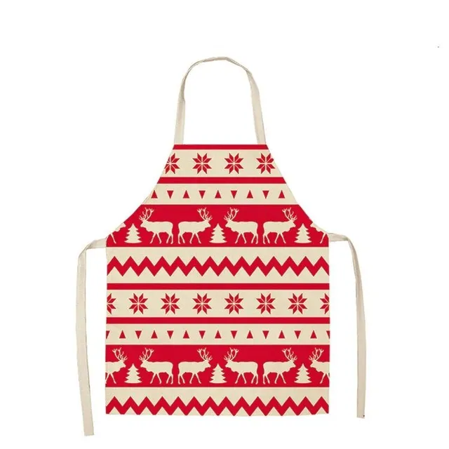 Christmas kitchen apron C597