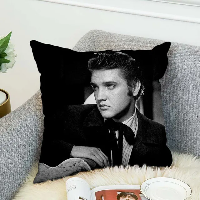 Husă stilată pentru pernă Elvis Presley