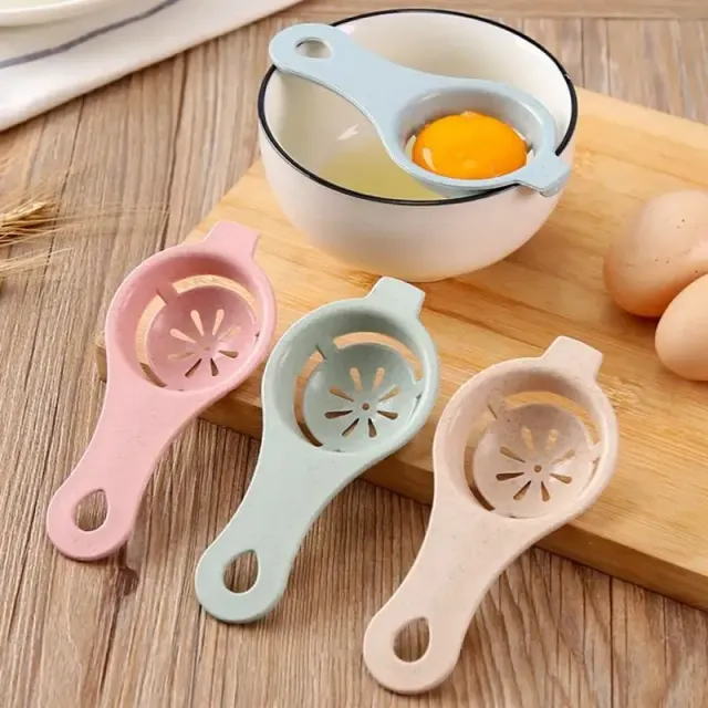 1 pc colour separator of egg whites and egg yolks made of food plastic - kitchen aid for separation of egg whites and egg yolks