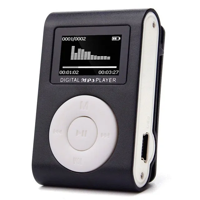 Mini MP3 lejátszó kijelzővel
