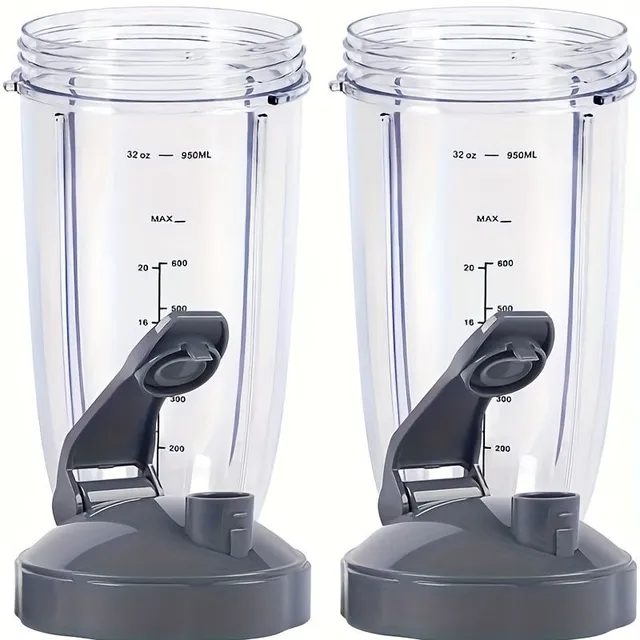 Spare 32oz lid container for NutriBullet 600W and 900W mixers