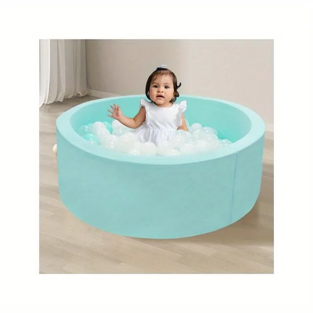 Soft round pool with memory foam balls (balls not included)