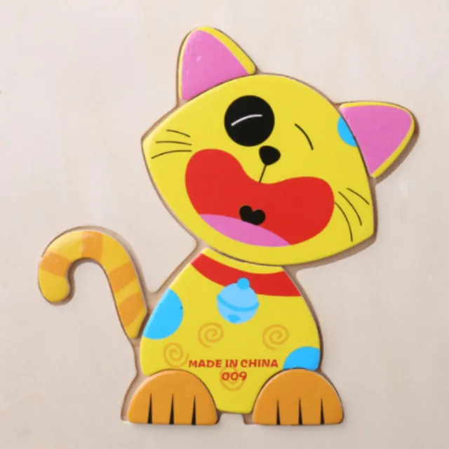 Wooden puzzle for children - Animals