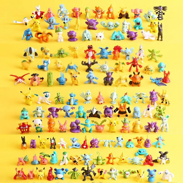 Pokémon Action Figure Set - 24 pcs