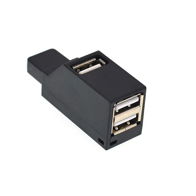 Mini przenośny USB 2.0 HUB z 3 portami