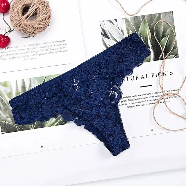 Sexy ladies panties - thong with lace Luren