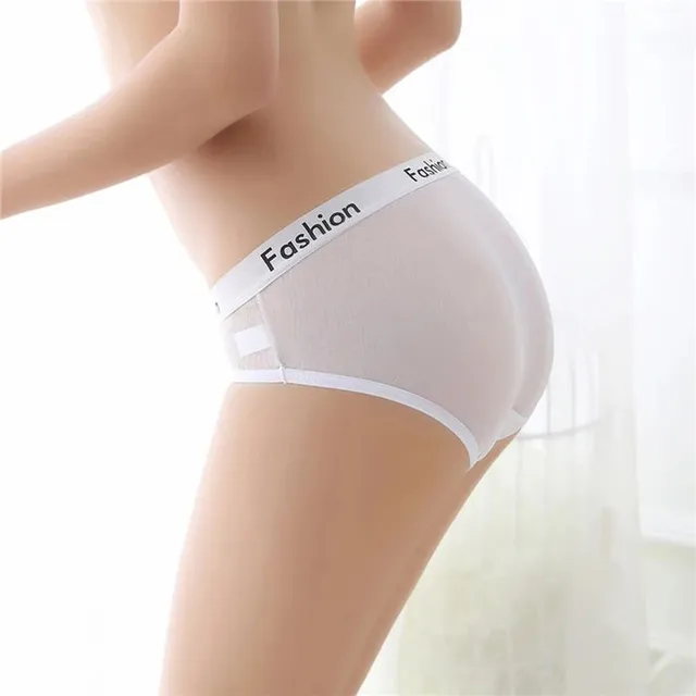 Women's sexy transparent panties in different colours