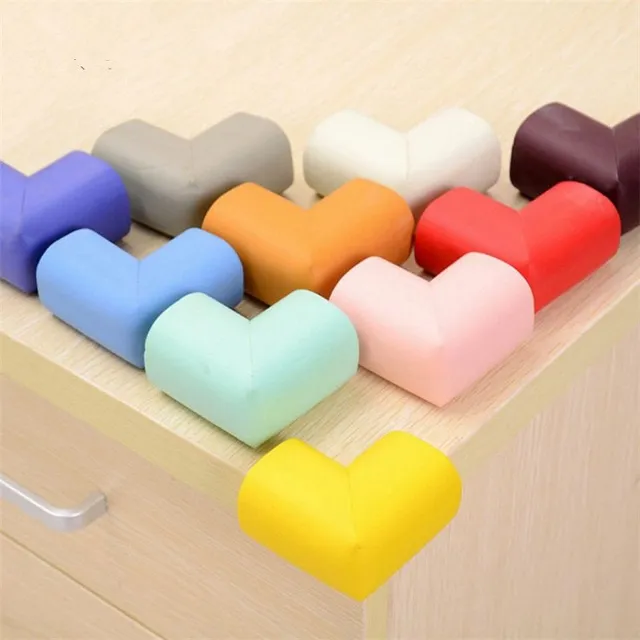 Silicone cover for corner furniture for child protection 4pcs / protection against injury