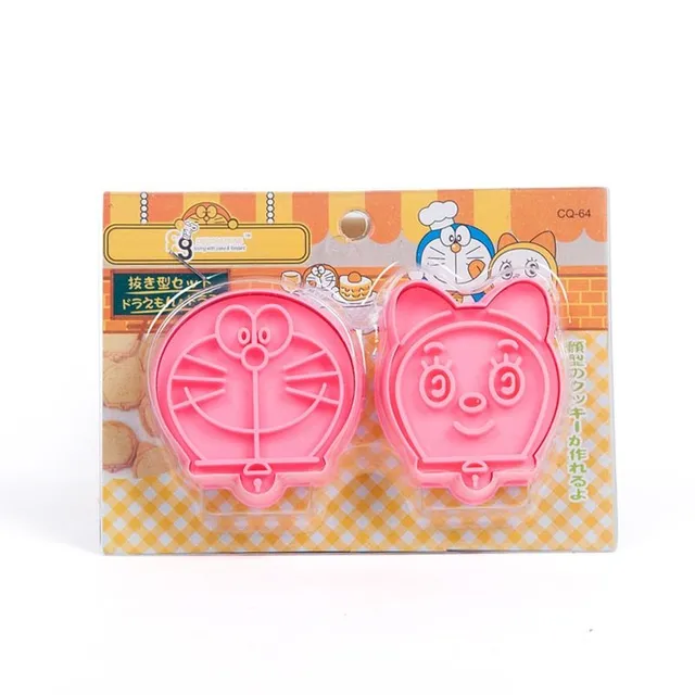 Animal-shaped cookie cutters 2 pcs