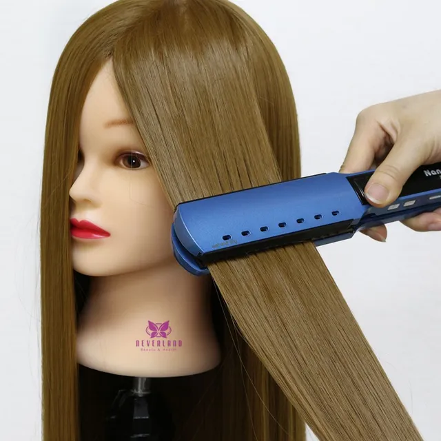 Hairdresser Training Kit - head with wig + set for braiding