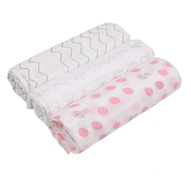 Couches en coton pour bébé - 3 pièces