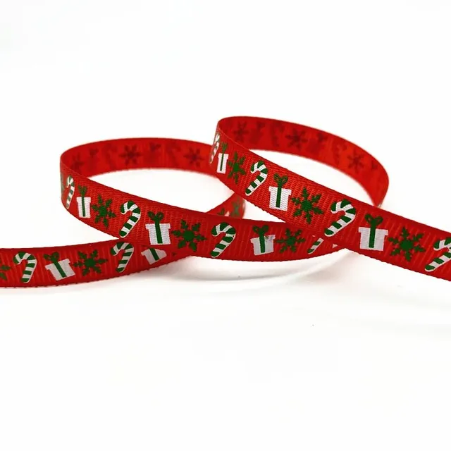 Modern Christmas ribbons for Nicholas gifts