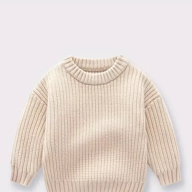 Warm and stylish knitted sweater for your bug - warms and delights in the winter months