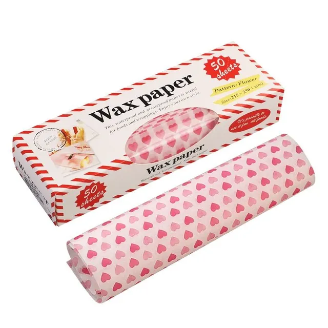 Decorative papers for food packaging