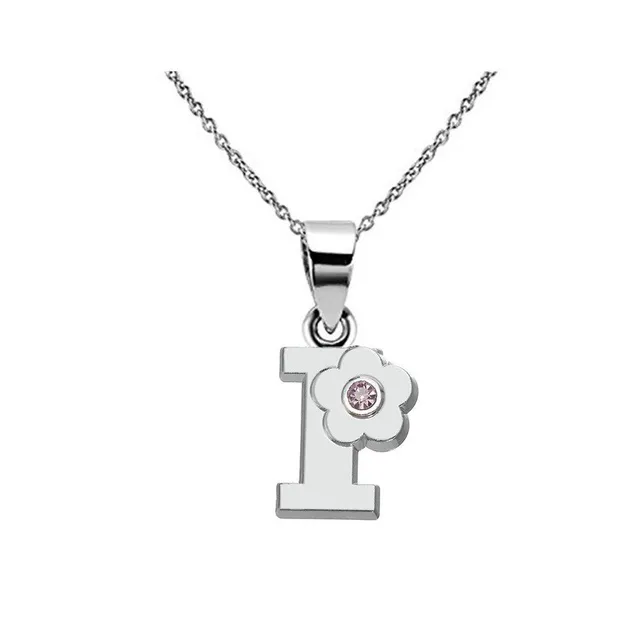 Luxury pendant with initial Amalric