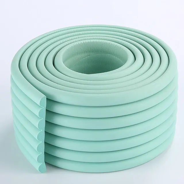 Safety single color rubber belt for edges and corners Patel