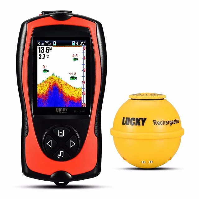 Wireless sonar for fishing