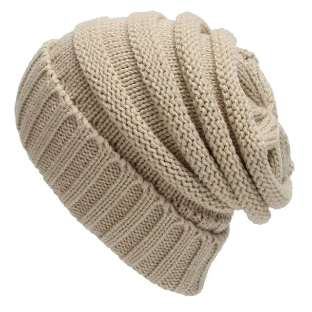 Winter stylish women's knitted warm hat Furtalk