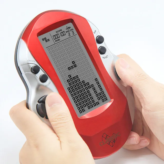 Retro game console Tetris - 3 colors