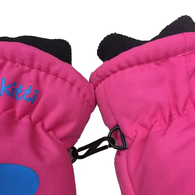 Children's winter waterproof mittens - 6 colours